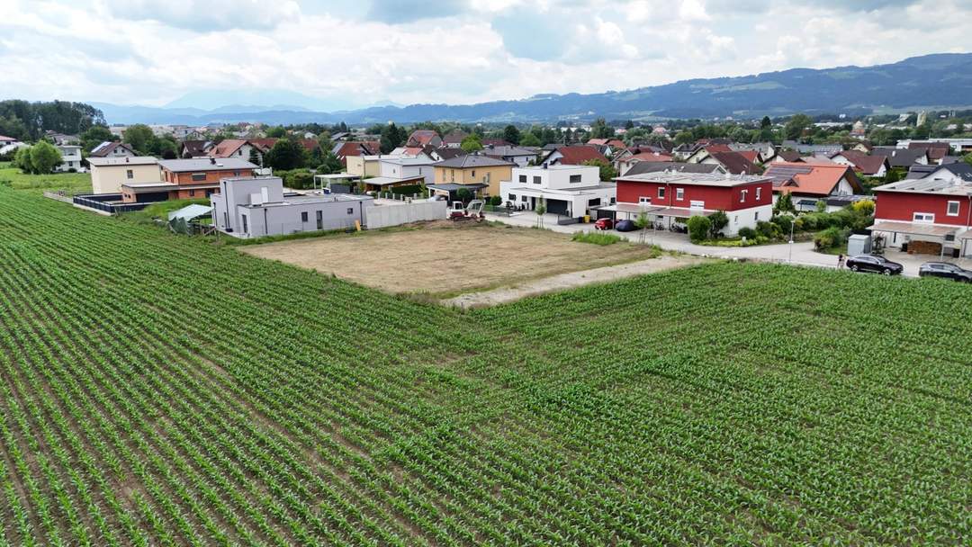 Grundstück mit bewilligtem Bauprojekt für 4 Reihenhäuser in begehrter Lage in Wolfsberg