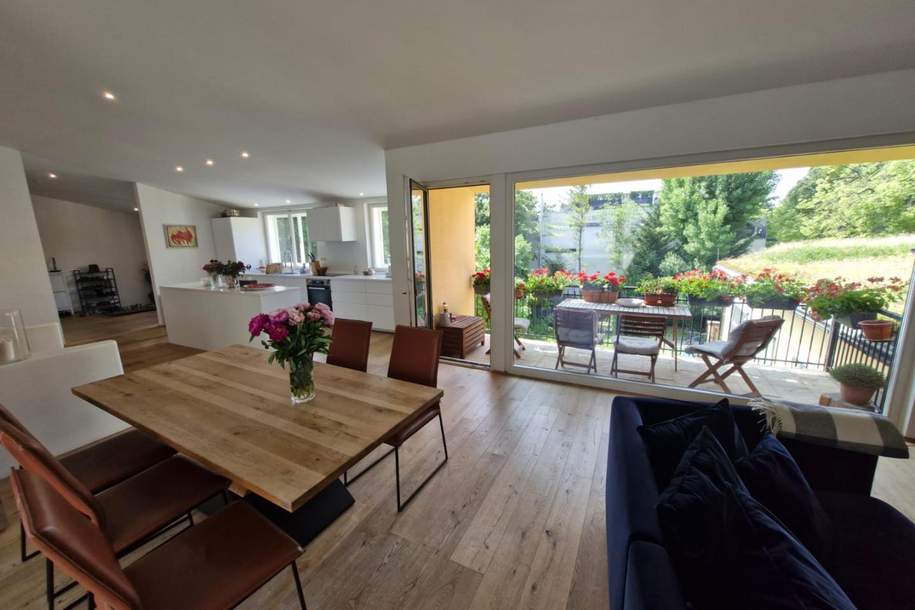 RARITÄT! DACHTERRASSENWOHNUNG IM BIEDERMEIERPALAIS, Wohnung-miete, 3.400,00,€, 1190 Wien 19., Döbling