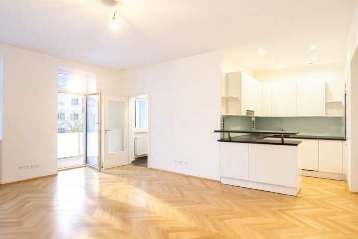 Stilvolles Altbau-Juwel mit Balkon gegenüber vom Augarten – charmant, großzügig &amp; urban, Wohnung-kauf, 570.000,€, 1200 Wien 20., Brigittenau