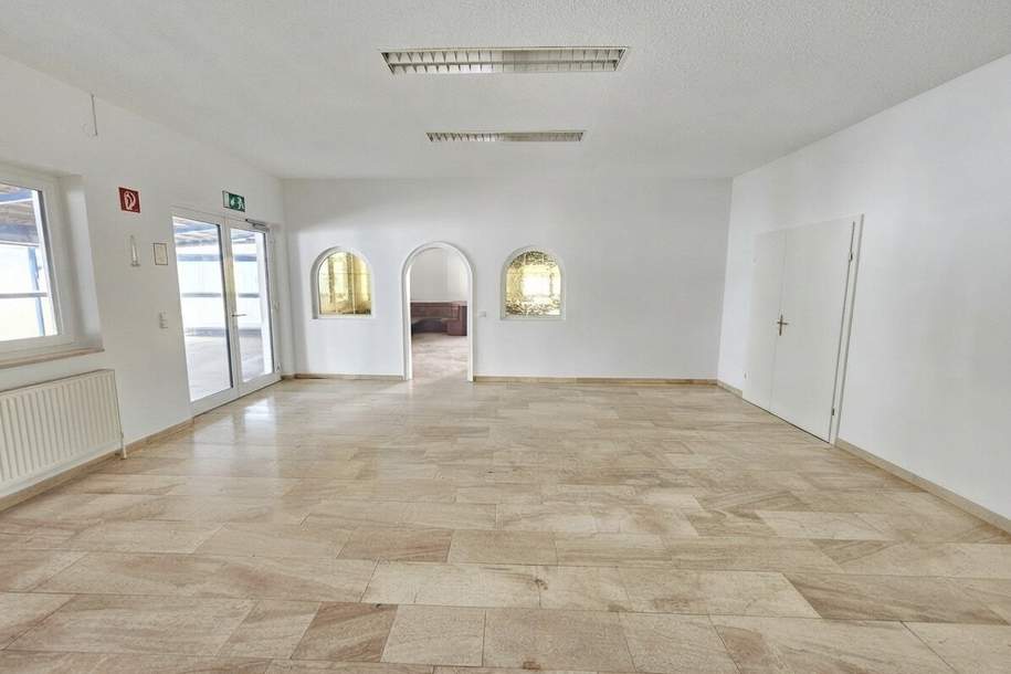 Gewerbeobjekt mit ca. 380 m² Nutzfläche und vielseitigen Nutzungsmöglichkeiten, Gewerbeobjekt-miete, 3.081,13,€, 4470 Linz-Land