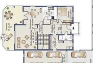 Luxuriöses Wohnen: Designhaus mit Garten, Pool und geräumiger Garage