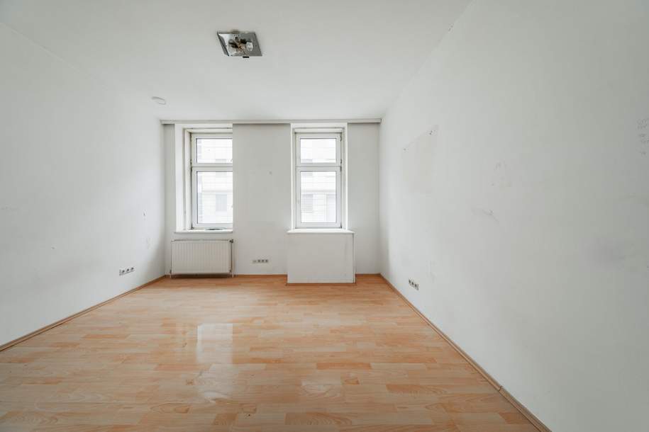 Sanierungsbedürftiger Zwei-Zimmer-Altbau - Lage mit guter Infrastruktur!, Wohnung-kauf, 119.000,€, 1160 Wien 16., Ottakring