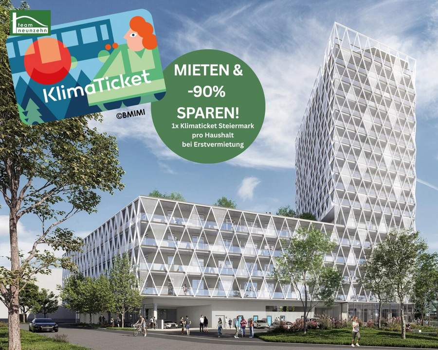 Mehr Raum für Ihre Träume – Level Graz – Lebensgefühl mit Weitblick