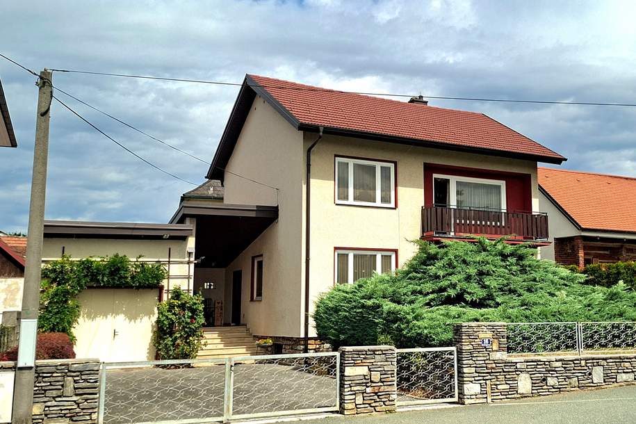 Privatverkauf! Zentrales, sehr gepflegtes Stadthaus mit kleinem Garten, Garage, Pergola und Keller (Provisionsfrei), Haus-kauf, 350.000,€, 7400 Oberwart