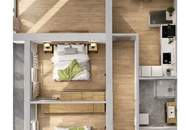 Modernisierte 3-Zimmerwohnung mit Balkon