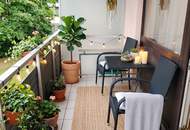 moderne 2-Zimmer-Wohnung mit Balkon