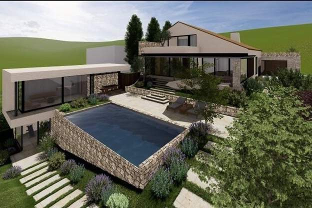 Panoramalage mit Seltenheitswert – Einfamilienhaus mit traumhaftem Fernblick und außergewöhnlichem Entwicklungspotenzial, Haus-kauf, 590.000,€, 8075 Graz-Umgebung