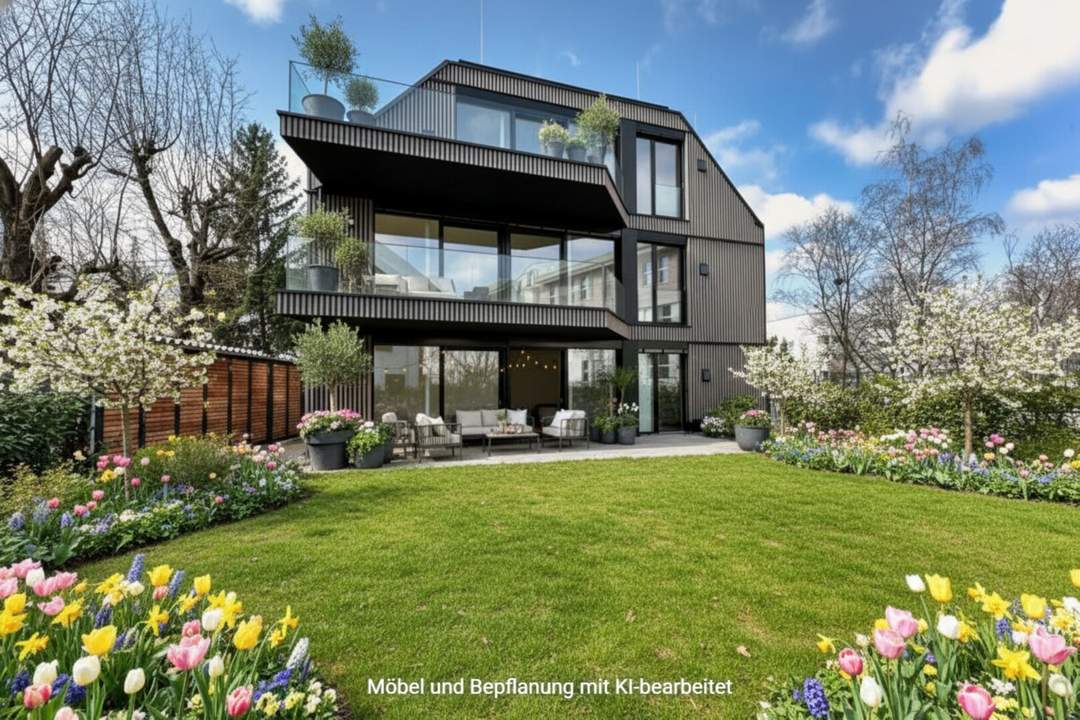 Der Traum vom eigenen Garten: Erstbezug Familienwohnung im Neubau