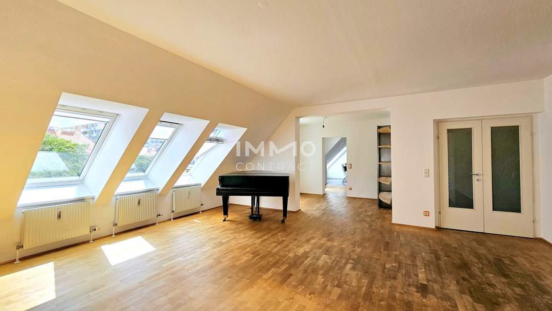 Exklusiv, hell, geräumig, ruhig - 143 m² Dachterrassenjuwel mit Tiefgarage