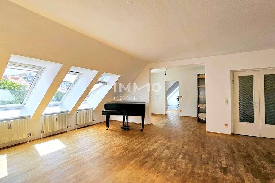 Exklusiv, hell, geräumig, ruhig - 143 m² Dachterrassenjuwel mit Tiefgarage, Wohnung-kauf, 792.000,€, 1140 Wien 14., Penzing