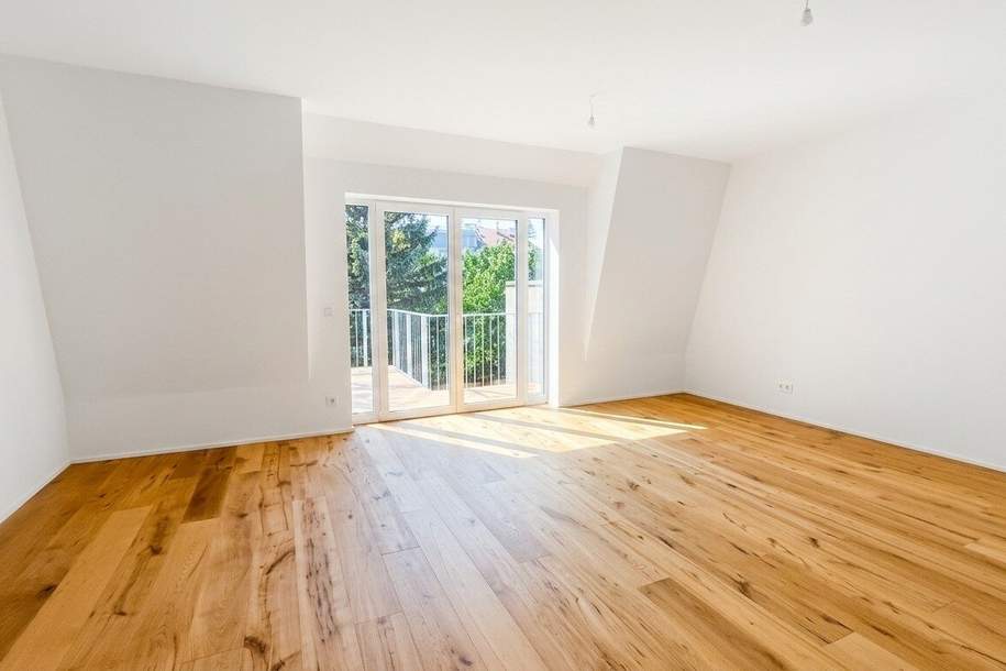 ERSTBEZUG! 3-ZIMMER-WOHNUNG MIT WESTBALKON IM DACHGESCHOSS, Wohnung-miete, 2.350,00,€, 1180 Wien 17., Hernals