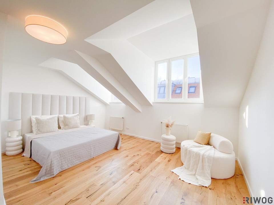 Saniertes Neubau DG mit Balkon in den ruhigen Innenhof | En-Suite Bad | 1 Min. zur U3 Kardinal-Nagl-Platz | 6 Min. in den Stadtpark, Belvedere, Prater sowie 1. Bezirk