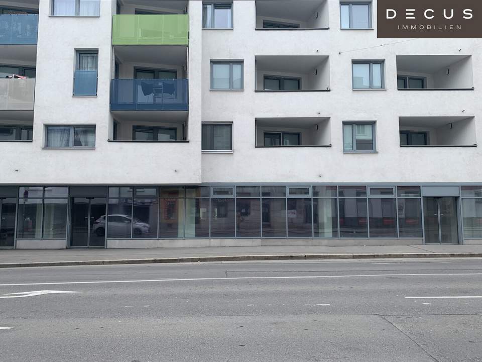 Großzügige Geschäftslokale zwischen 300 und 800 m² im 21. Bezirk – Top Sichtbarkeit