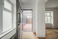 Exklusive Gartenwohnung am Rochusmarkt – Wohnen im spätbarocken Juwel