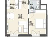 Provisionsfrei! 2-Zimmer-Neubauwohnung mit großen Balkon in Krems