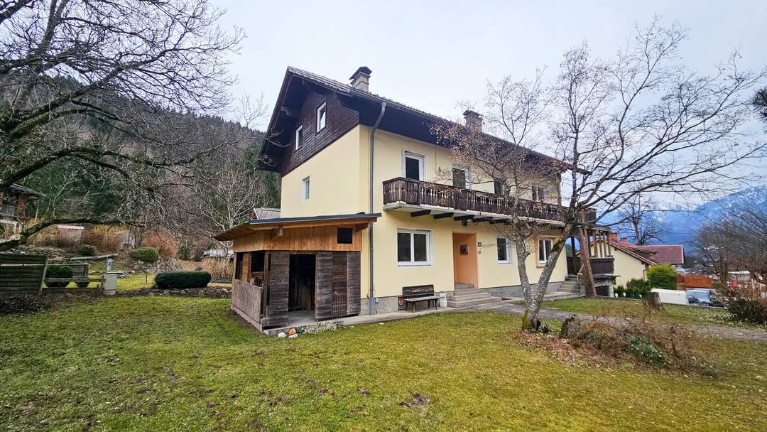 Bereit für Ihr Projekt? Großzügiges Wohnhaus - in Kötschach - Mauthen - Hermagor