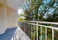 ERSTBEZUG nach Sanierung I 3 Zimmer Wohnung mit Balkon in wundervoller Grünlage I Tischler Einbauküche inkl. Siemensgeräte im Preis inbegriffen