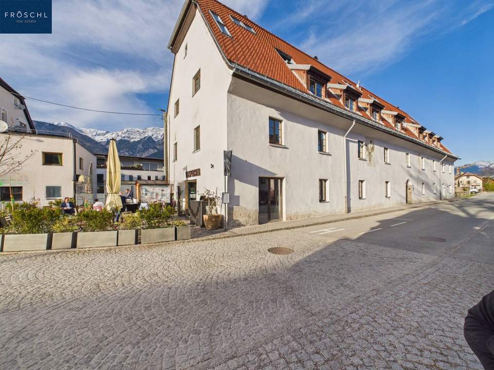 Historische Eleganz im Herzen von Hall in Tirol – 2-Zimmer-Wohnung in denkmalgeschütztem Altbau