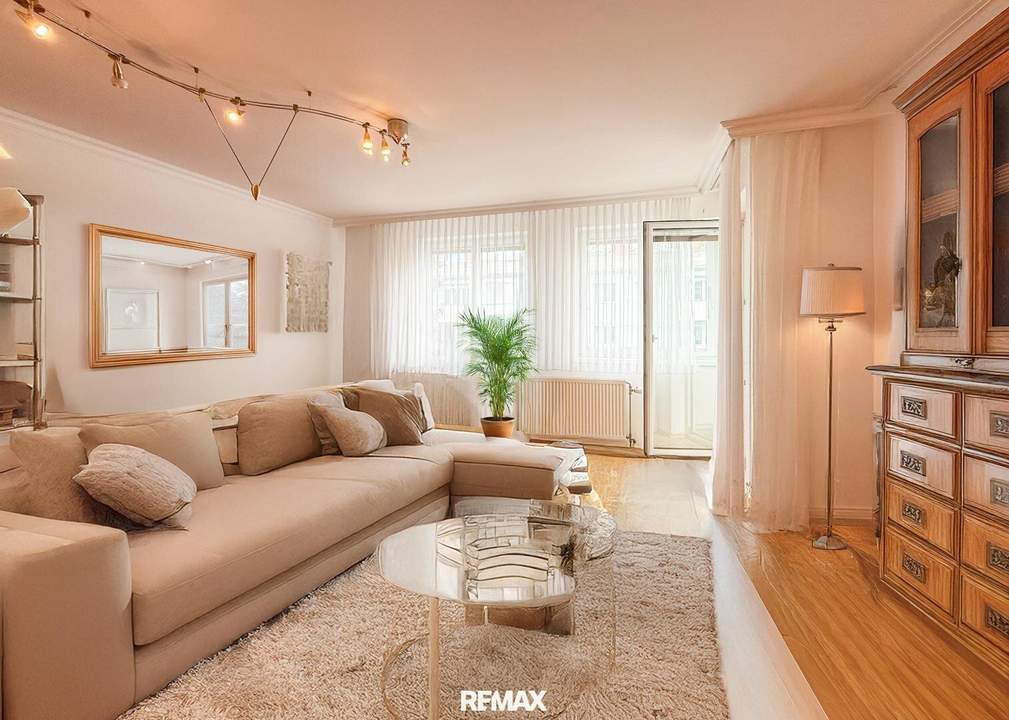 Absolut ruhige großzügige Familienwohnung Nähe Schloss Hetzendorf mit Loggia