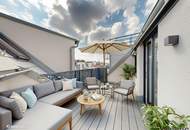 ERSTBEZUG - Lichtdurchflutete 3 Zimmer DG-Wohnung mit Terrasse in 1050 Wien