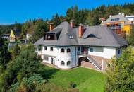 Juwel am Kreuzbergl: Villa St. Martin mit freiem Blick auf die Koschuta und Karawanken über Klagenfurt.