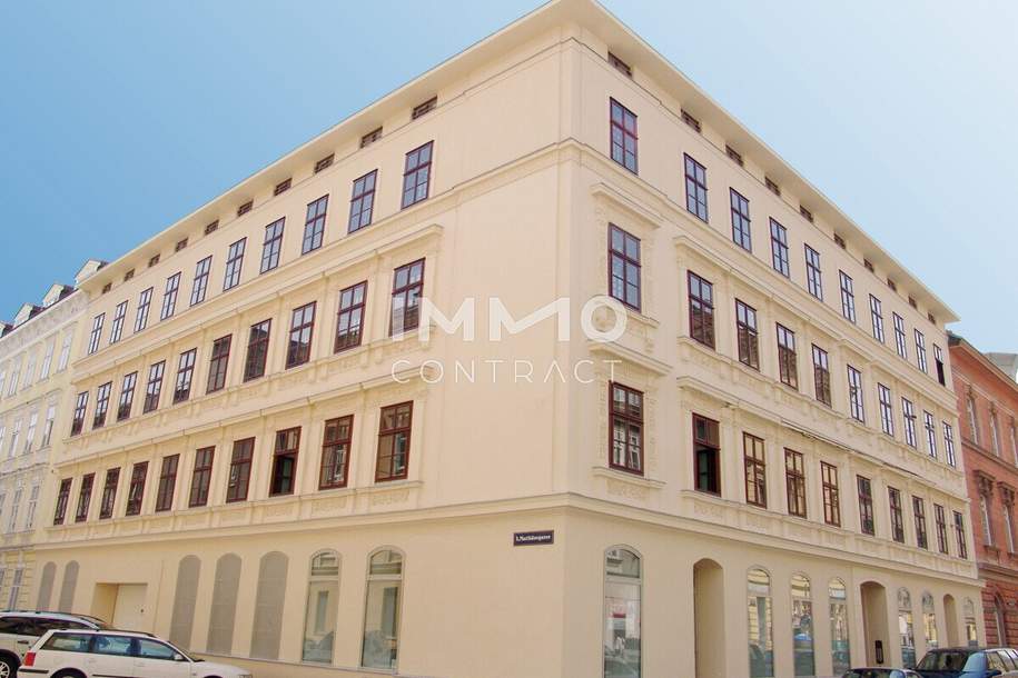 Kleine 3-Zimmer-EG-Wohnung Radetzkystraße 4 - Top 1 - Miete ohne Garage in Löwengasse € 1.321+Energie, Wohnung-miete, 1.573,00,€, 1030 Wien 3., Landstraße