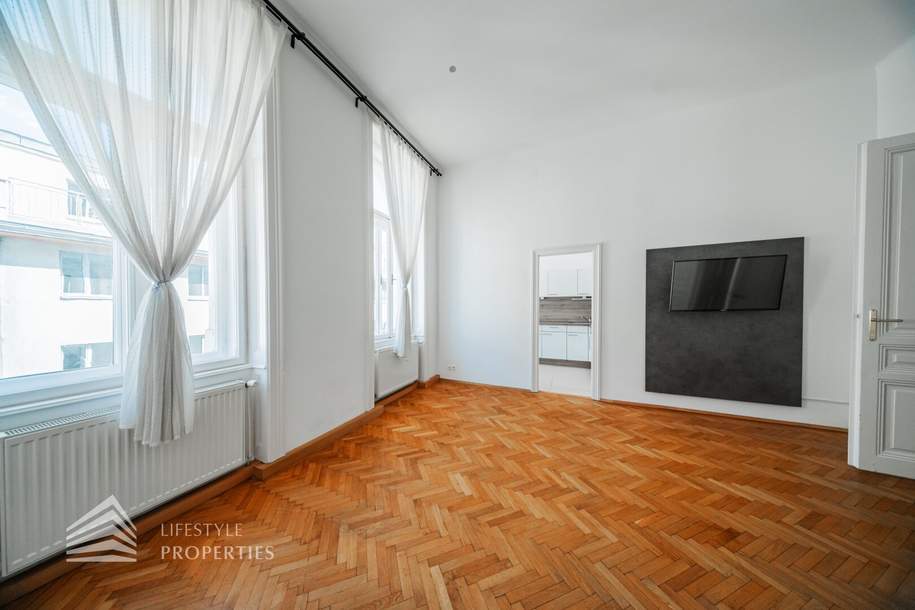 Schöne 2-Zimmer Wohnung, Nähe Westbahnhof, Wohnung-kauf, 324.000,€, 1060 Wien 6., Mariahilf