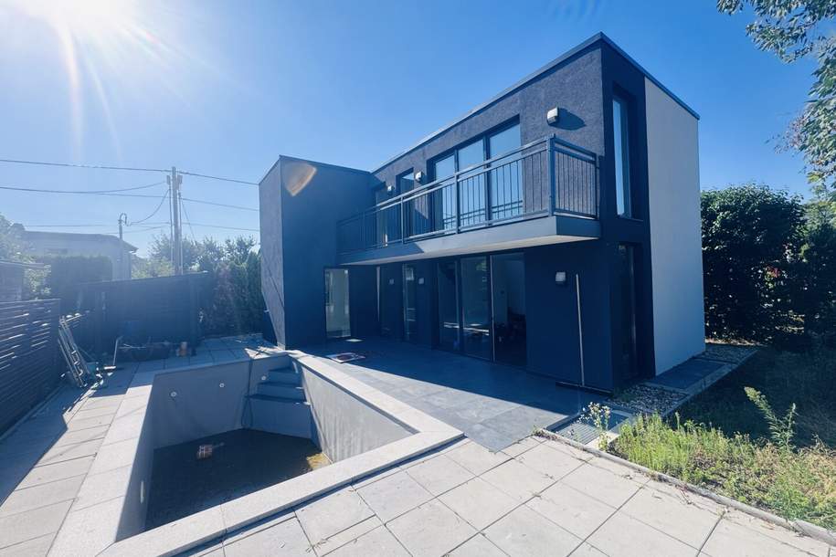 Modernes Kleingartenhaus mit Pool & großem Keller in Ruhelage von Floridsdorf, Haus-kauf, 460.000,€, 1210 Wien 21., Floridsdorf