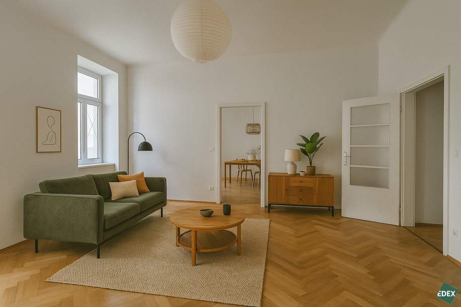 Top Anbindung: Schöne Drei-Zimmer-Wohnung nahe U3, Donaukanal &amp; Bus 77A, Wohnung-kauf, 549.000,€, 1030 Wien 3., Landstraße