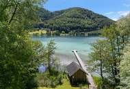 Luxuriöse, neuwertige Eigentumswohnung direkt am Klopeiner See mit Seeblick und Seegrundstück
