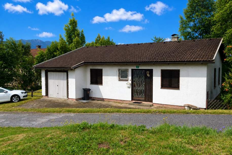 "Bungalow mit Traumgrundstück", Haus-kauf, 289.000,€, 9232 Villach Land