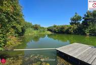 Autark leben am linken Donauufer mit Badesee in 3425 Langenlebarn (Pachtgrundstück mit günstiger Jahrespacht)