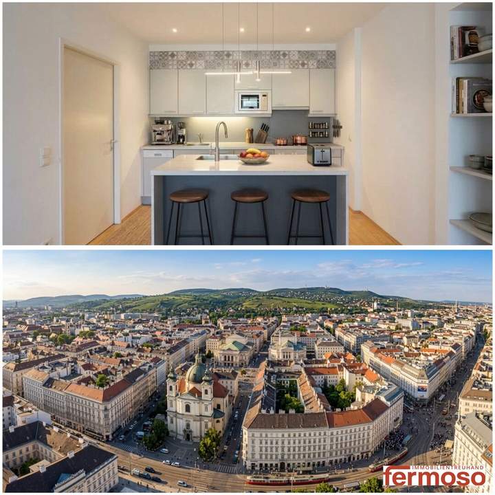 Moderne 2-Zimmer Wohnung 49,5 m² mit Aufzug im 7. Bezirk – Top Lage &amp; Energieeffizient!