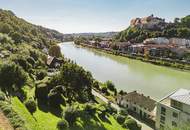 Traumblick auf die weltlängste Burg Burghausen - Baugrundstück in Hochburg-Ach