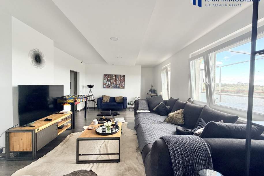 Gräumige 4-Zimmer-Dachgeschosswohnung mit 360°-Panoramablick über ganz Wien, Wohnung-kauf, 489.000,€, 1210 Wien 21., Floridsdorf