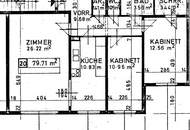 Sanierte 72 m² Wohnung mit Wow-Effekt im Wohnzimmer