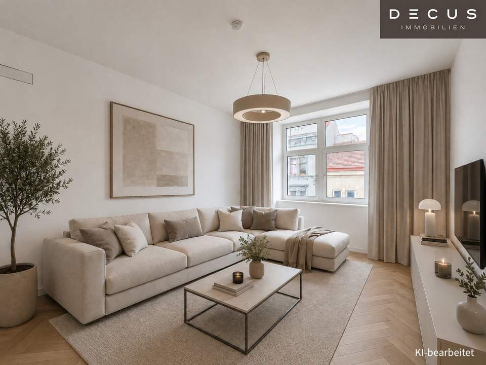 | 2,5 ZIMMER WOHNUNG | URBANER ERSTBEZUG MIT BALKON | REVITALISIERTER ALTBAU | MEIDLING |