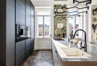 The essence of Vienna - Exklusives Altbaujuwel am Naschmarkt – 167 m² zeitlose Eleganz, Blick auf Wiens neuen Naschpark