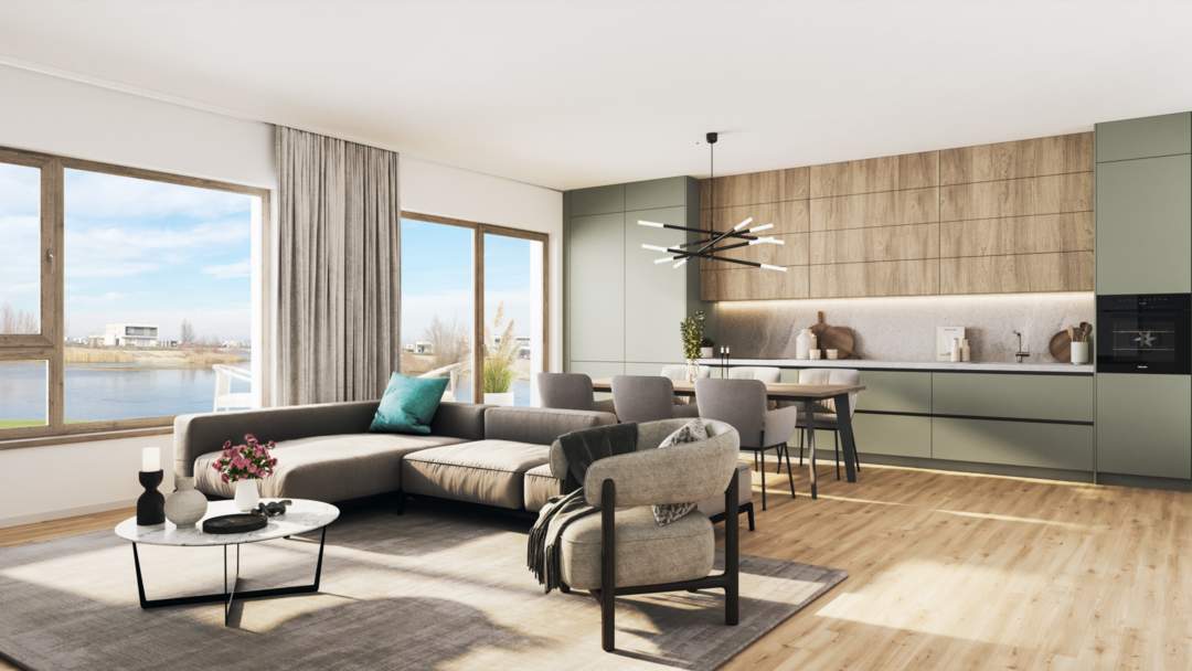 AKTION: Charmante 3-Zimmer-Wohnung mit 12 m² Terrasse