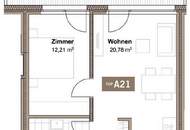 Modernes Wohngefühl mit großem Balkon I 2-Zimmer-Wohnung