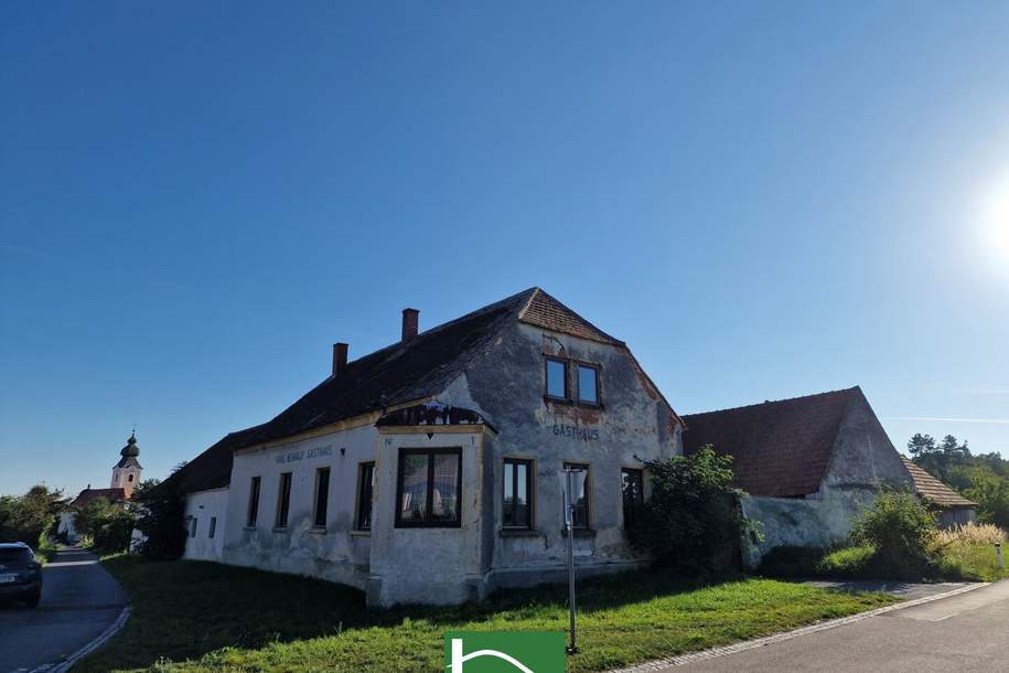 Bauernhaus - Nähe Stift Geras: sanierungsbedürftig, mit Garten, ideal für individuelle Gestaltung und Nutzung. - WOHNTRAUM, Haus-kauf, 110.001,€, 2093 Horn