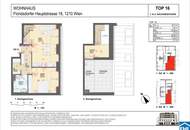 Exklusiv &amp; modern: 2-Zimmer mit Galerie &amp; Sonnenterrasse – Erstbezug in U-Bahn und Donauinsel nähe!