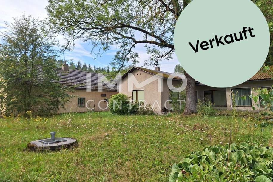 Bungalow aus den 60iger Jahren am Waldrand liegend, nördliches Waldviertel - Heidenreichstein, Haus-kauf, 98.000,€, 3834 Waidhofen an der Thaya