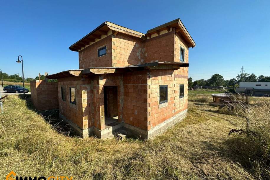 Baugrundstück mit Rohbau in Röschitz, Blumenweg 6, Grund und Boden-kauf, 199.000,€, 3743 Horn