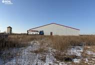 große Halle in Niederabsdorf