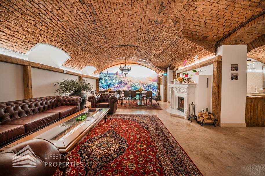 Einzigartiger vollausgestatteter Weinkeller in einem generalsanierten Jahrhundertwendehaus, Gewerbeobjekt-kauf, 950.000,€, 1010 Wien 1., Innere Stadt