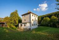 Teilsaniertes Wohnhaus mit viel Platz, Grünblick und Entwicklungspotenzial in Zentrumsnähe