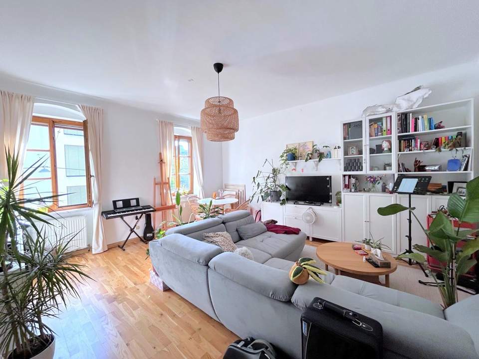 Linz/Urfahr: Perfekt gelegene 2-Zimmer-Mietwohnung mit ca. 55m² + BALKON