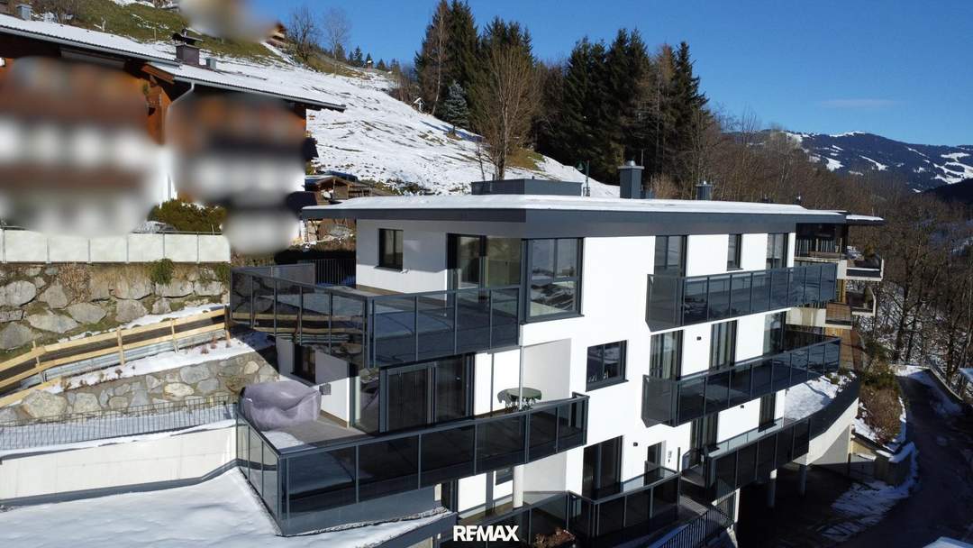 Penthouse-Neubau in Toplage von Hinterglemm mit direktem Blick auf den Zwölferkogel
