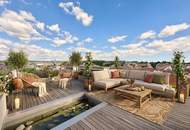 Atemberaubender Fernblick über Wien | Außergewöhnliche Glasflächen | Top-Ausstattung | 2 Terrassen I Nähe Aumannplatz